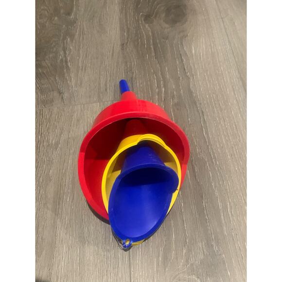 FloTool 3pc Automotive Funnels Red - Picture 2 of 4